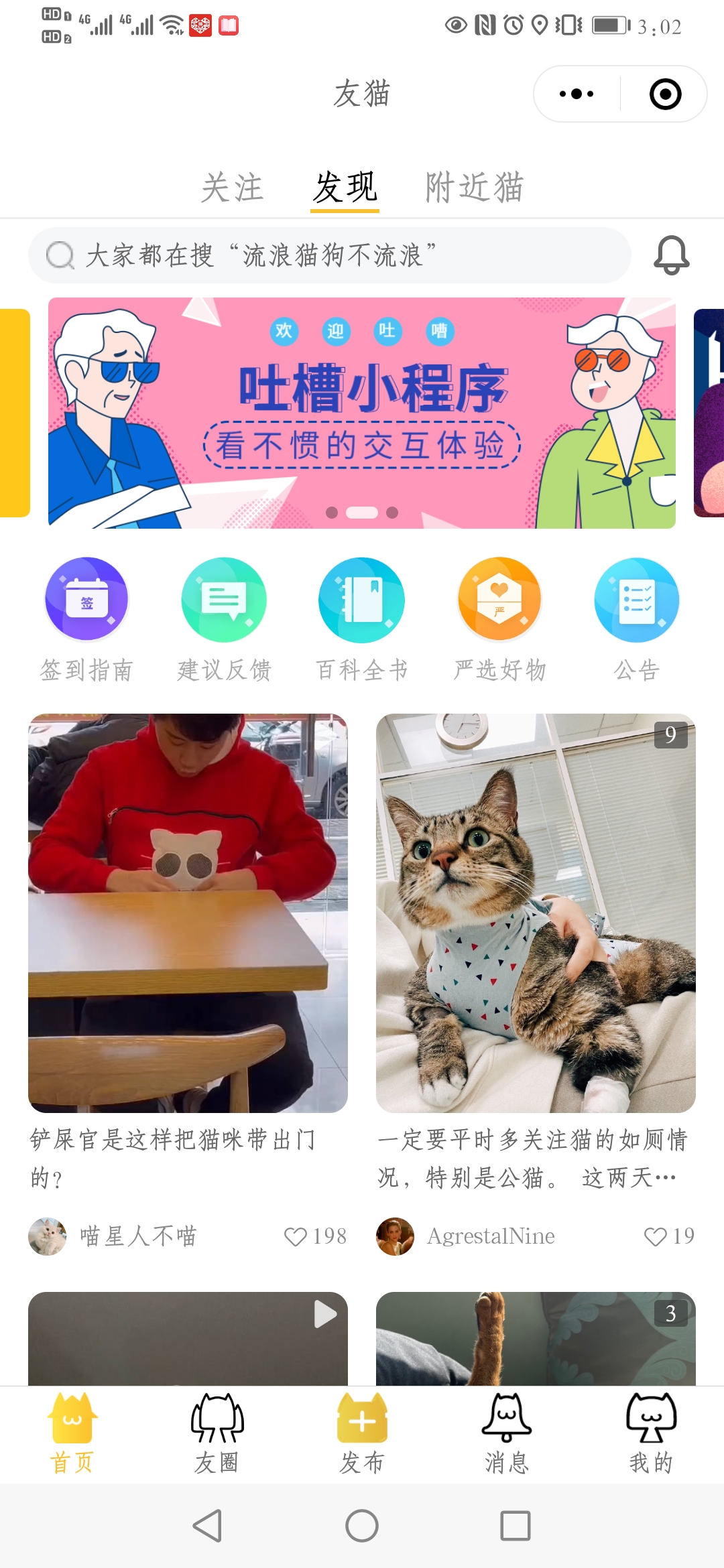 郸城宠物猫社交社区平台